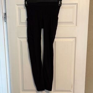 Black High-Waisted Leggings